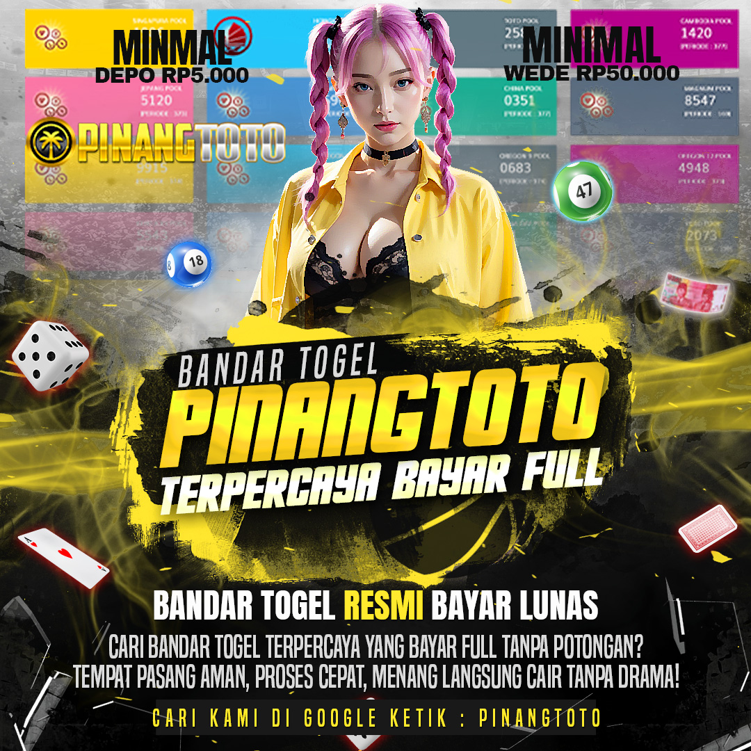 PINANGTOTO : Bandar Agent Toto Dan Slot Online Resmi 2026